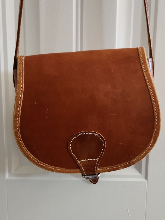 Handbags - Genuine leather crossbody bag
